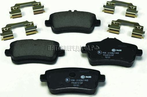 HELLA PAGID, фото, продукция, фото продукции, фото запчастей, стикер, фото стикера пример, фотография, образец